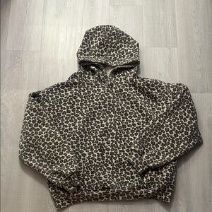 Leopard Print Hoodie